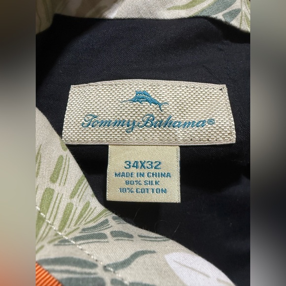 Tommy Bahama Men’s Black Dress Pants - Sleek Tailored Style - Picture 2 of 6